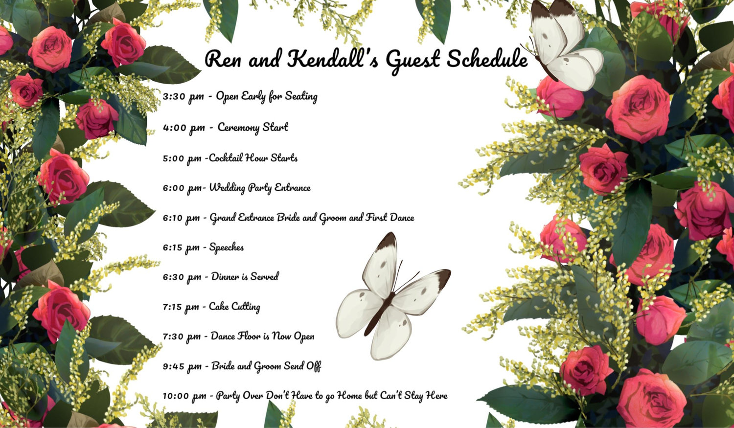 The Wedding Website of Ren King and Kendall Mason