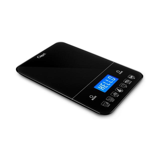 Ozeri Touch III 22 lbs / 10 kg Kitchen Scale with Calorie Counter, in Tempered Glass