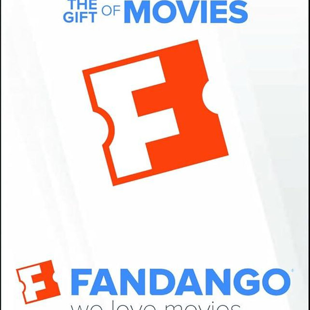 Fandango Physical Gift Card - $50