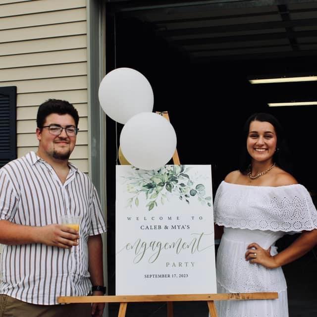 Our beautiful engagement party.