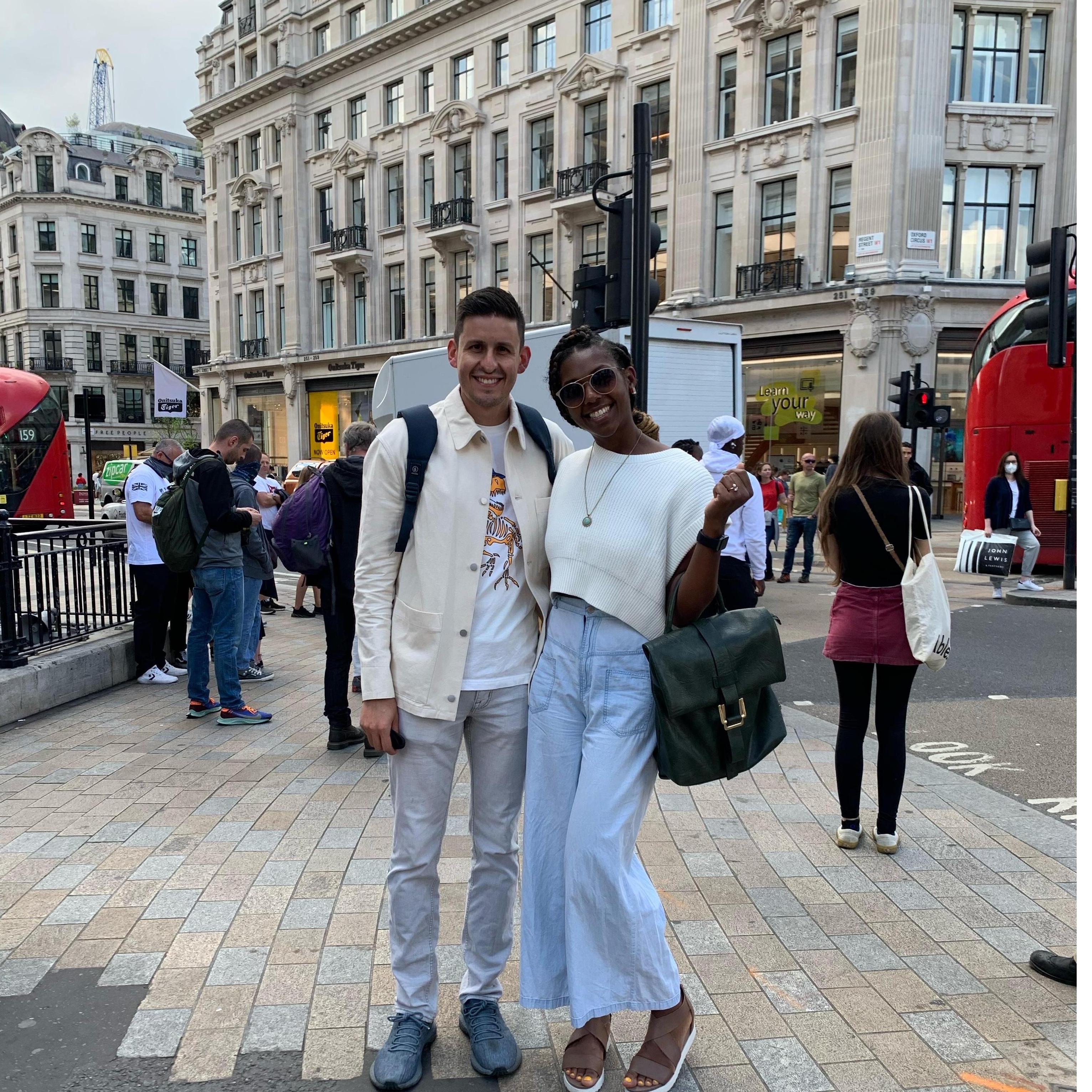 First trip to London together