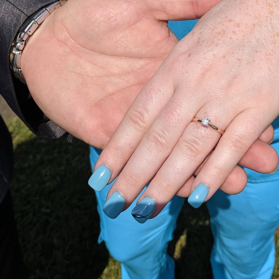 the day he proposed 😁