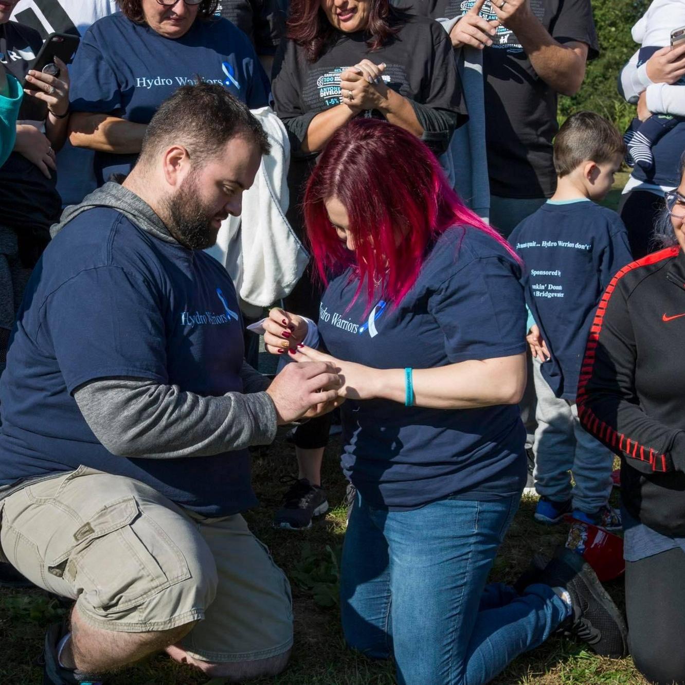 One special moment at my hydrocephalus walk