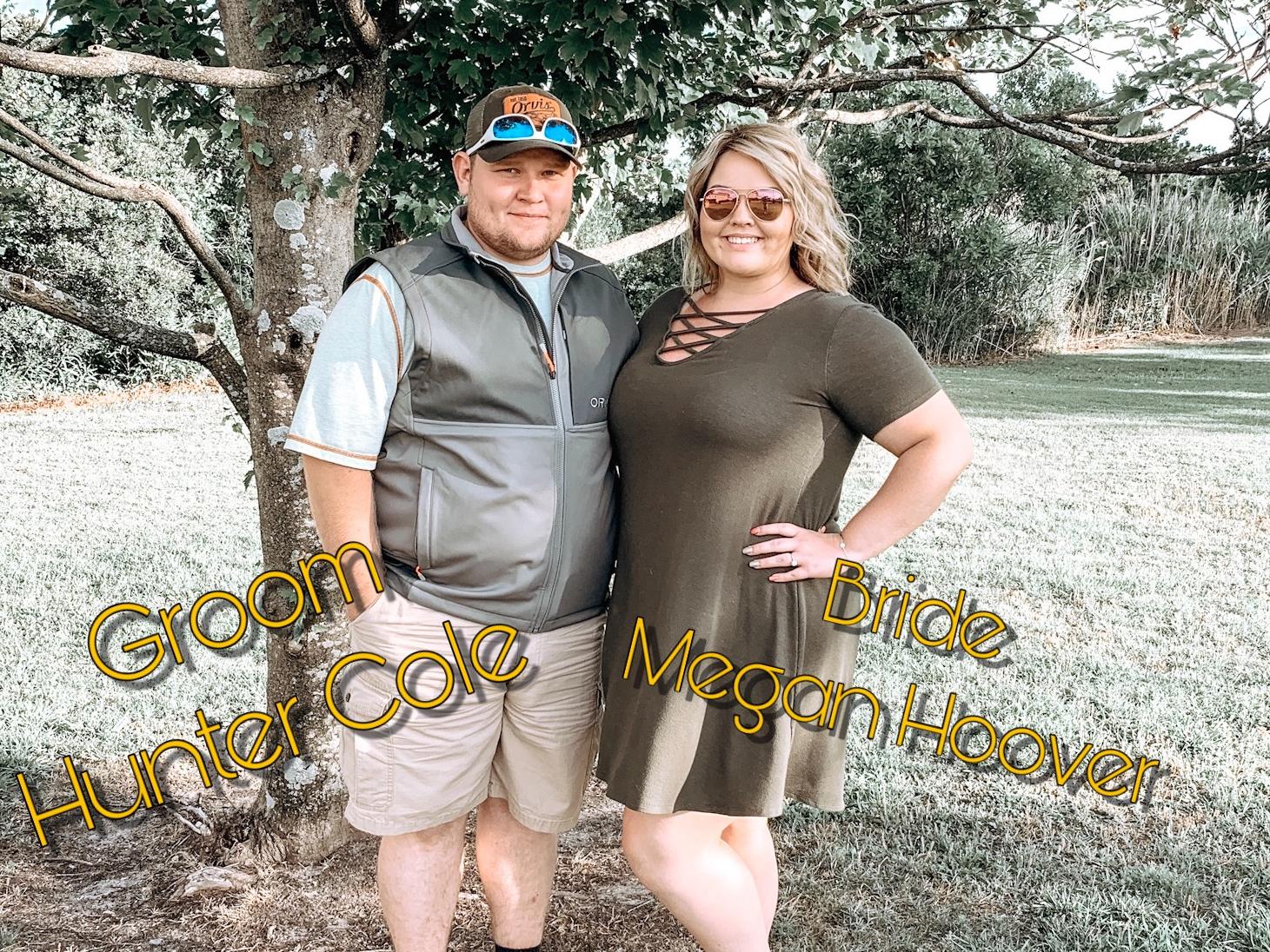 The Wedding Website of Megan Hoover and Hunter Cole