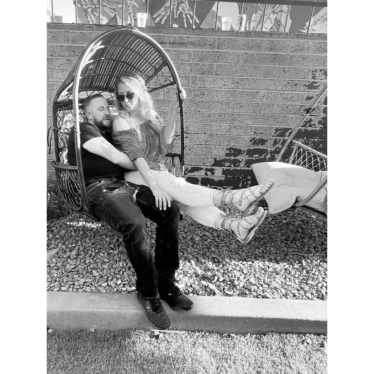 Eric & Kelsey's first "real" date :)