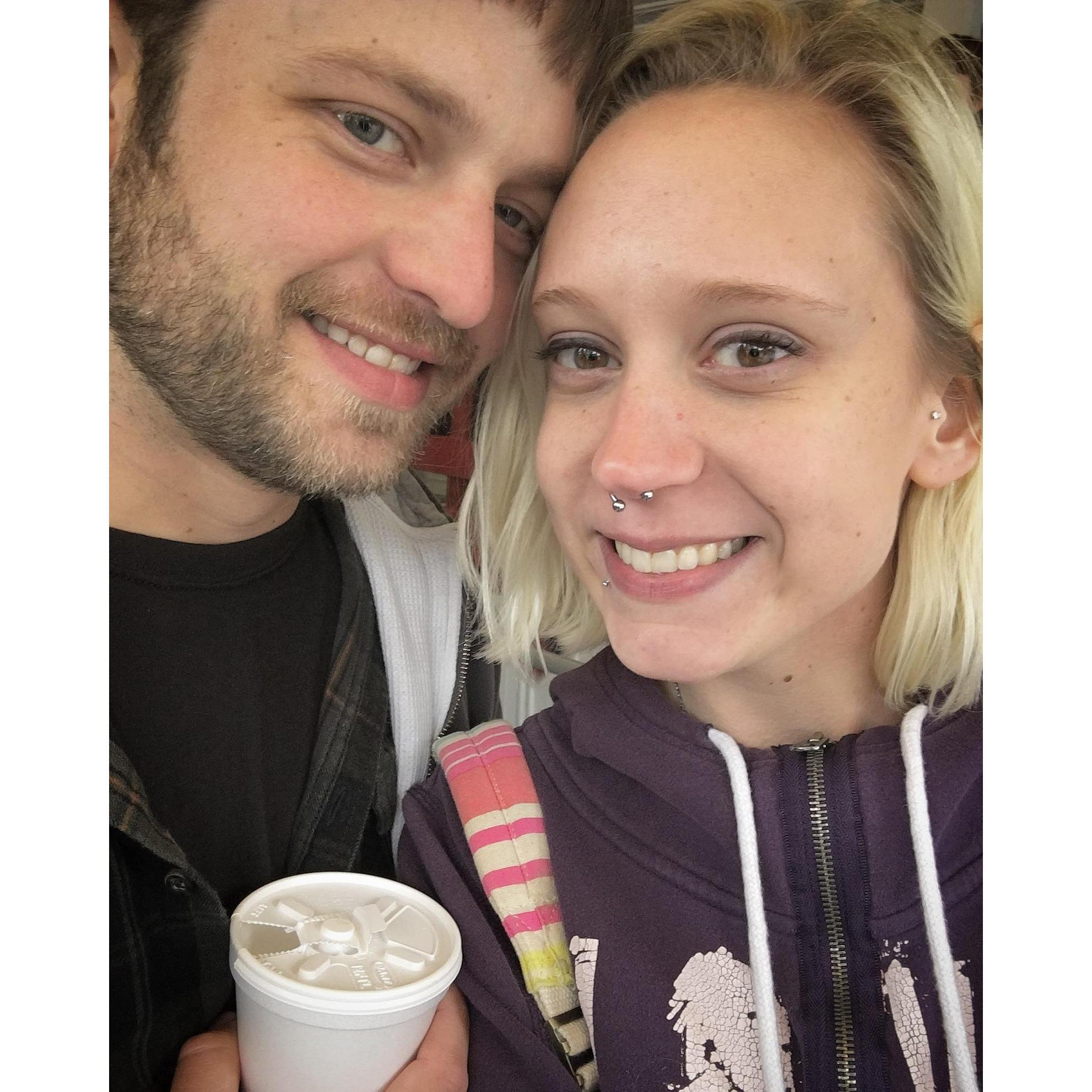 hot cocoa and knoebels