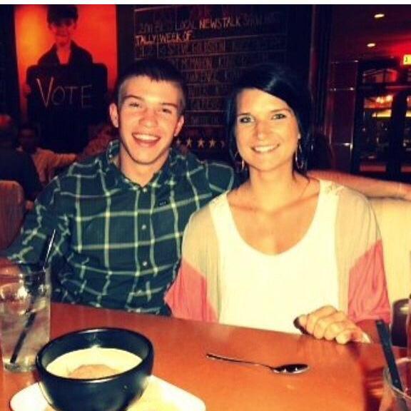 Our first photo together in 2011!