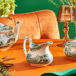 Green Italian Creamer Jug