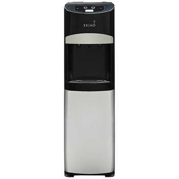 Primo Electronic Control Black & Stainless Steel Bottom Load Water Cooler