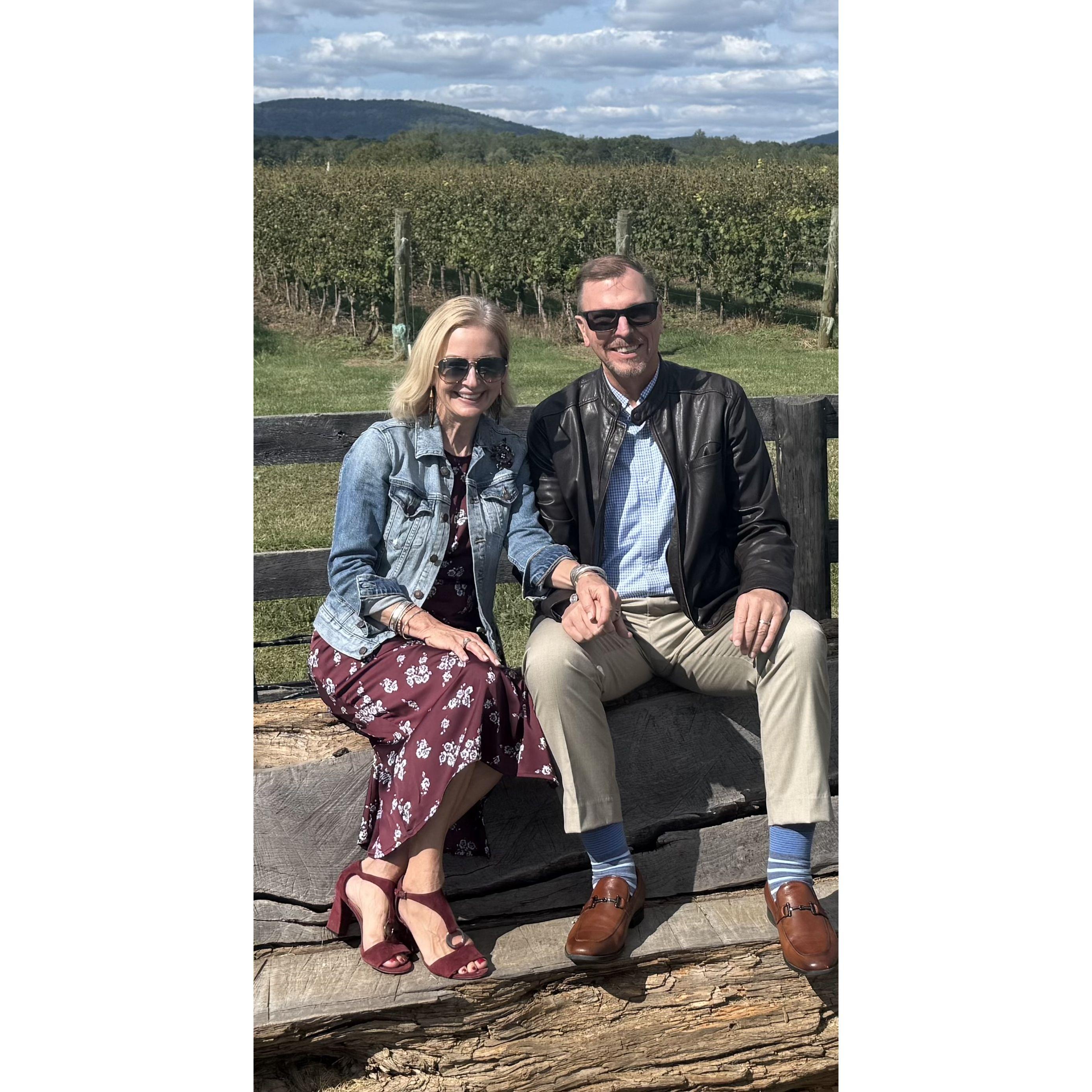 Vineyard visits are truly a hobby!