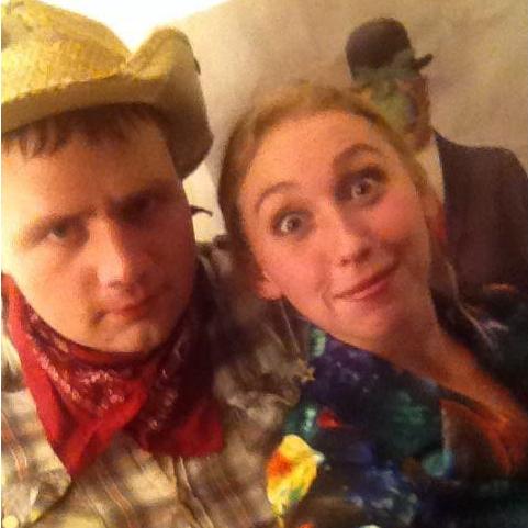 About 6 months before our first date. We had no idea.