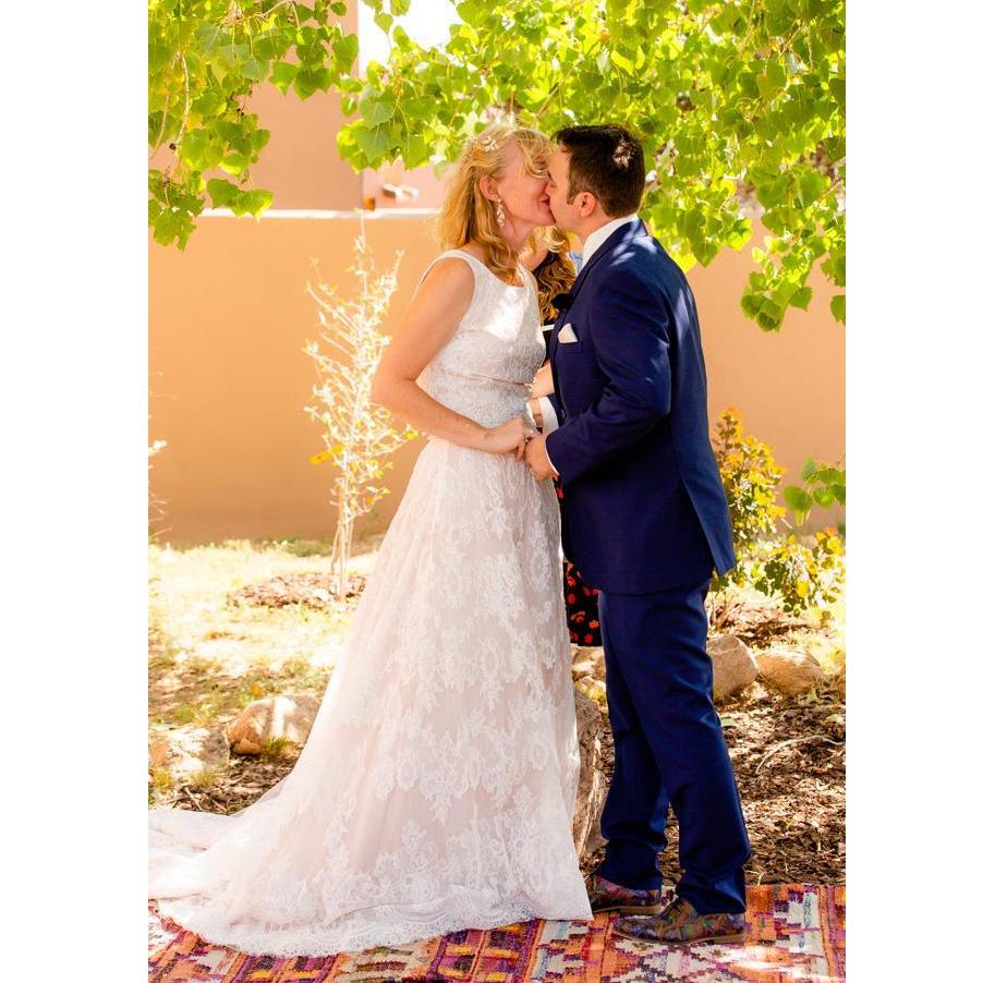 The kiss!