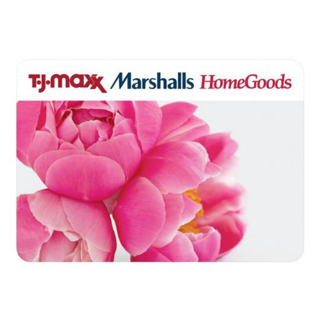 T.J. Maxx, Marshalls, and Home Goods Gift Cards