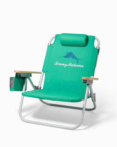Wavy Marlin Deluxe Backpack Beach Chair