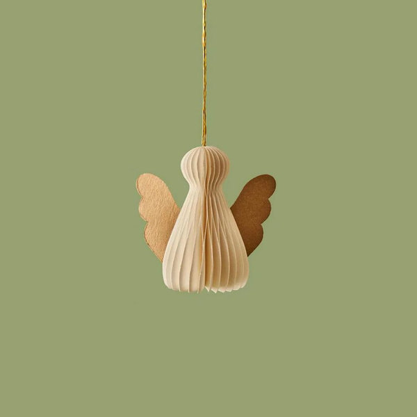 Angela Honeycomb Paper Ornament - Bella Maison