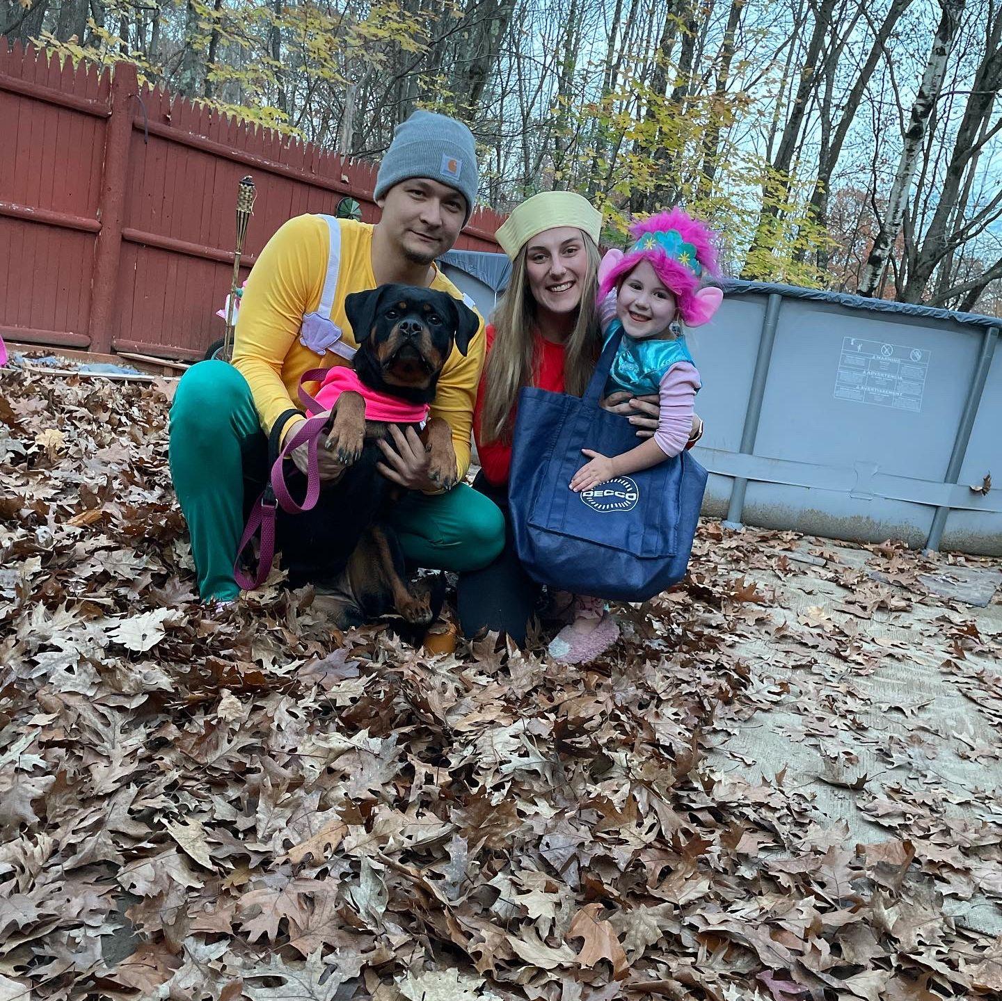 Our first Halloween as a family!