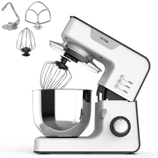 OSTBA Stand Mixer,8+1 Speeds Kitchen Electric Mixer 5.5QT All Metal-Series  Mixing