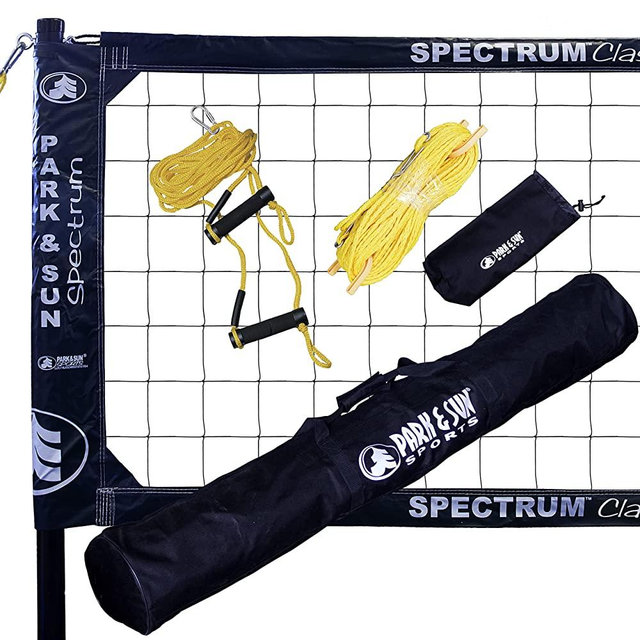 Park & Sun Sports Spectrum Classic: Portable Professional Outdoor Volleyball Net System