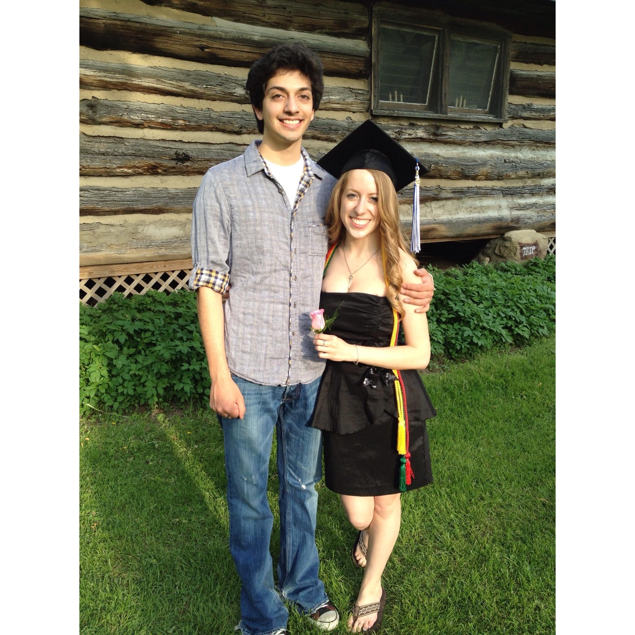 Jen's graduation from SUNY Geneseo, 2013.