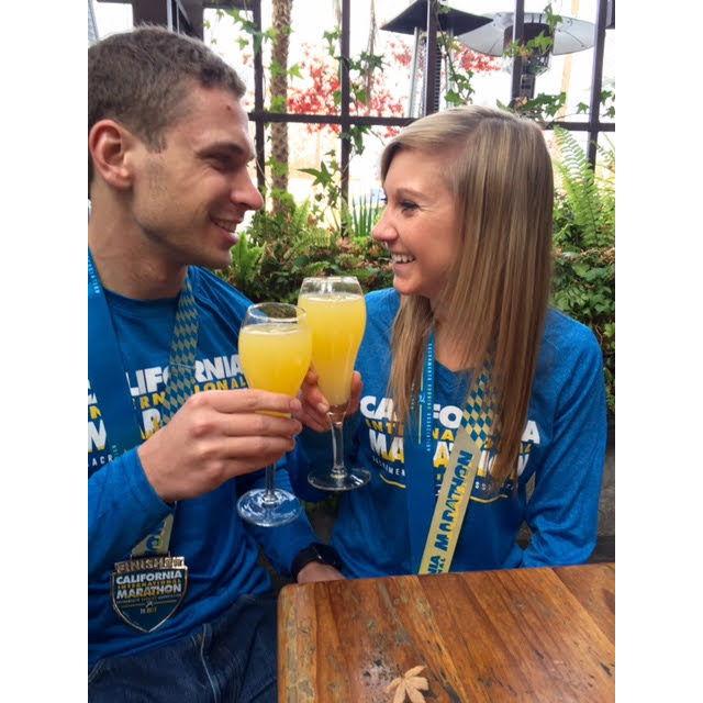 Austin agreed to sign up for his first marathon after only a few months of dating