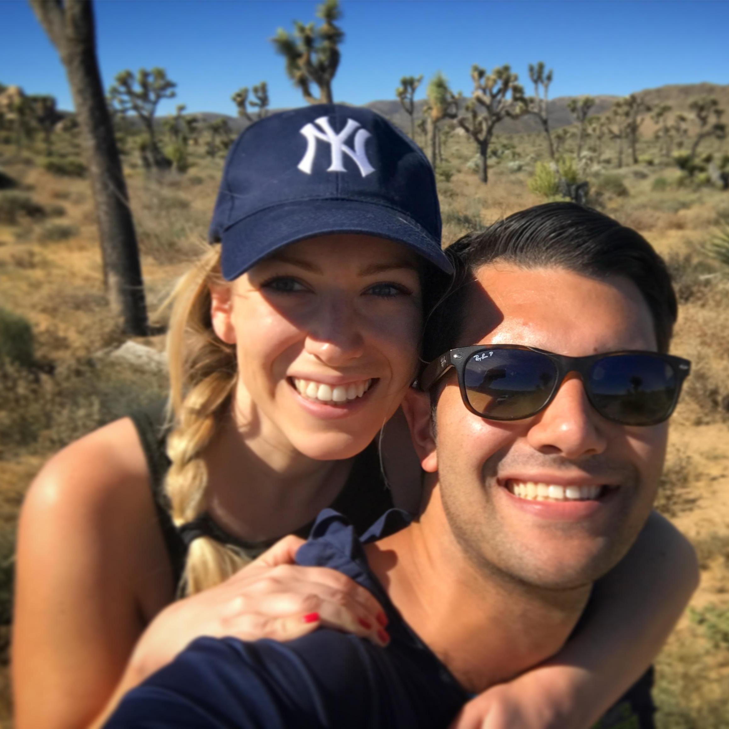 Exploring in Joshua Tree and celebrating Mel's graduation from Grad School and our 1 year anniversary.