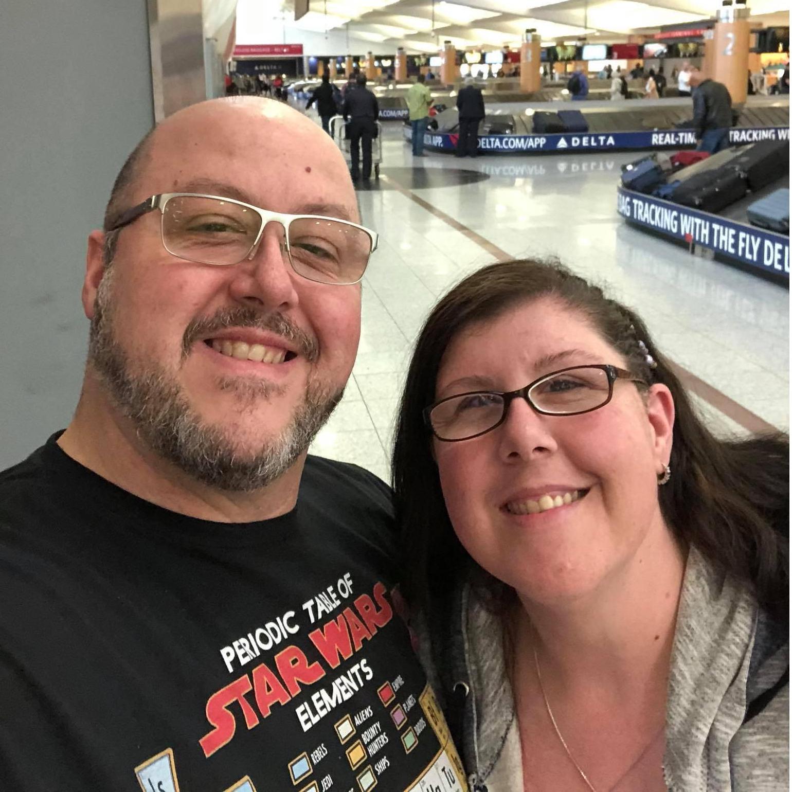 Rick and his sister, Tara