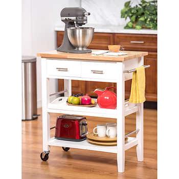 Trinity 3-Tier Kitchen Cart with Drawers