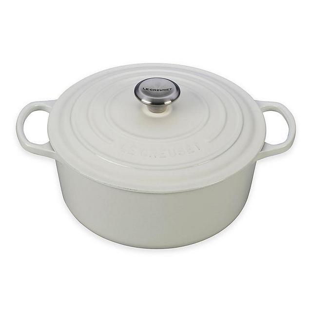 Le Creuset® Signature Nonstick 5.5 qt. Round Dutch Oven in White