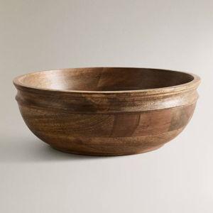 Mango Wood Salad Bowl