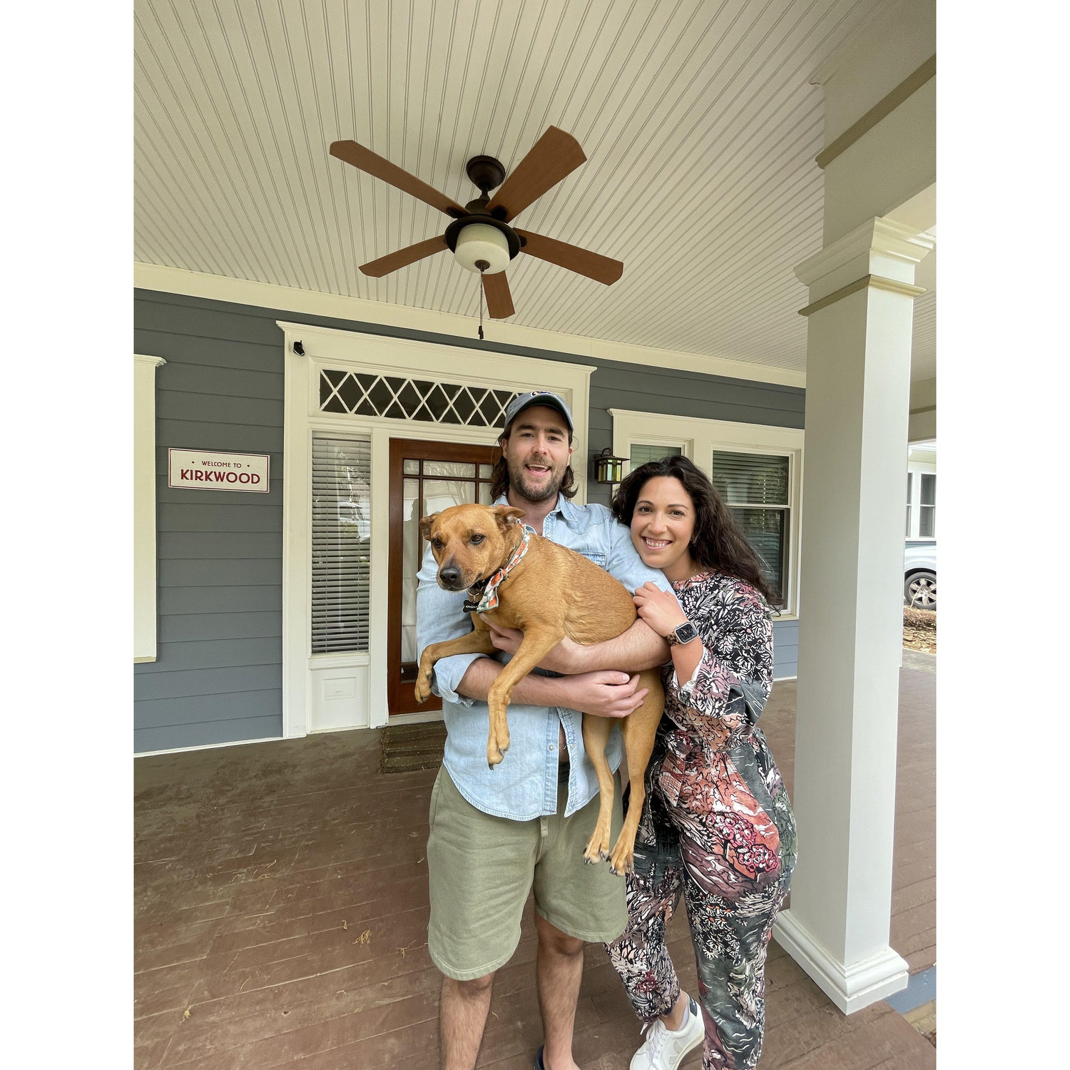 When we bought our first home together!