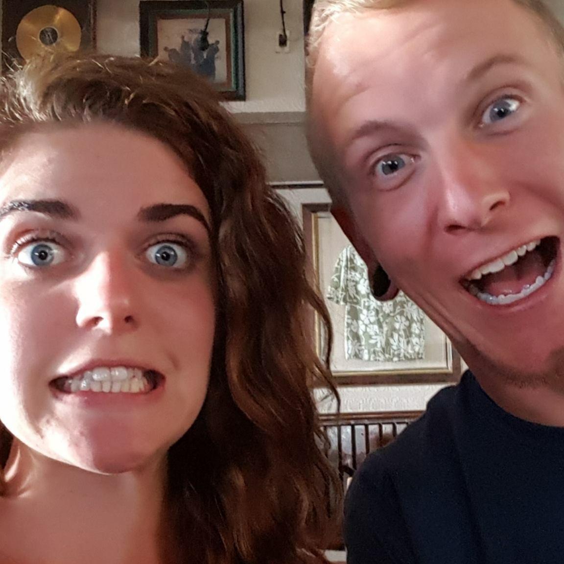 Love these crazy faces!