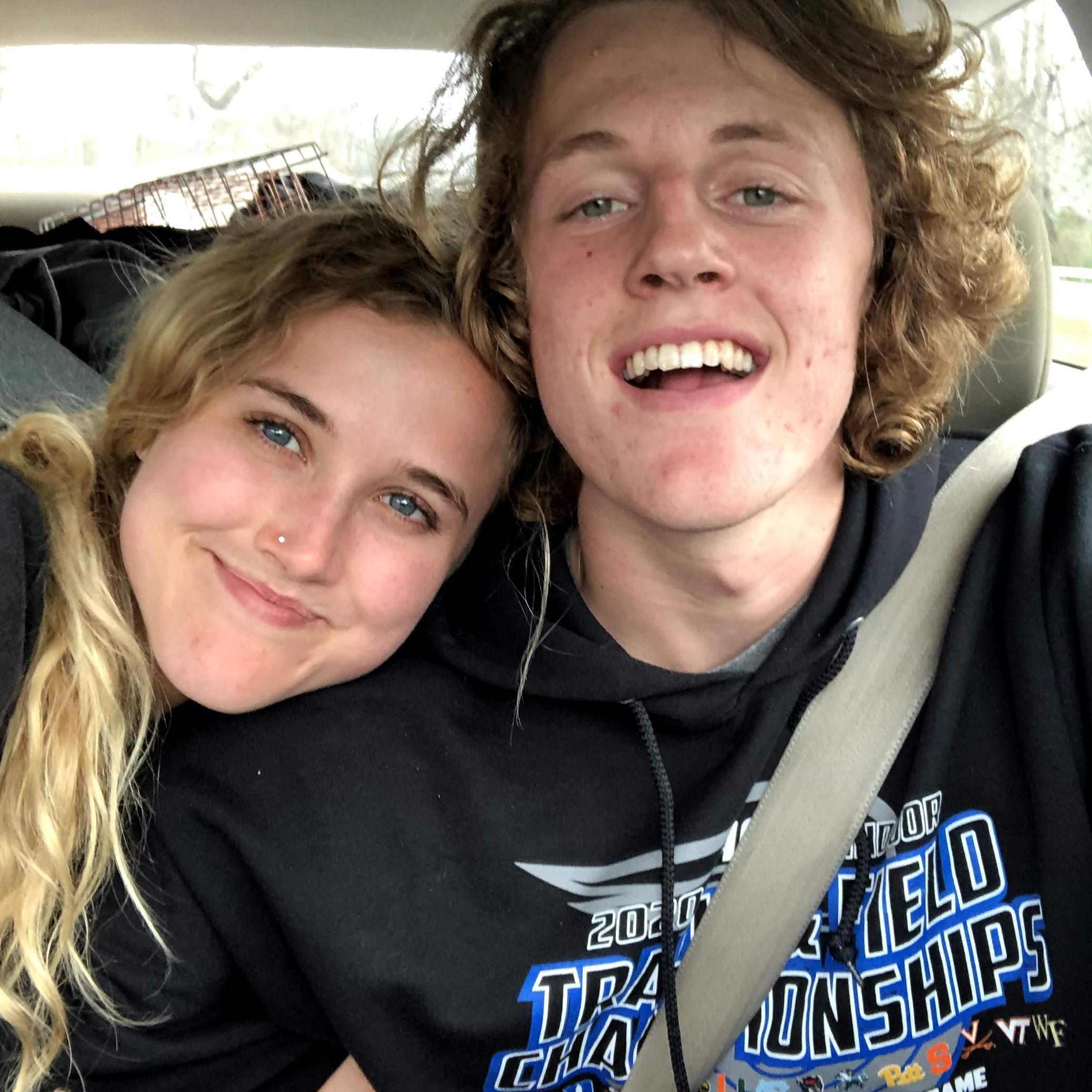 Alex drove home to MN once COVID hit, and then came back out east to drive Brie home (March, 2020)