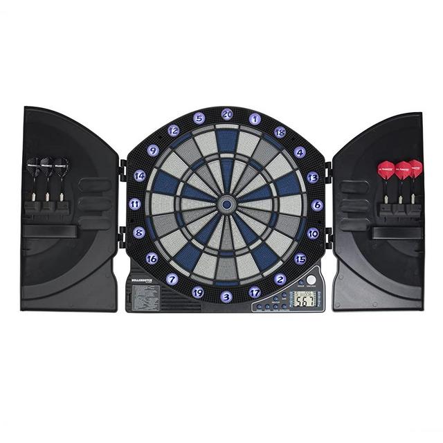 Bullshooter by Arachnid Illuminator 3.0 Electronic Dartboard and Cabinet with 13 LED Light Up Games