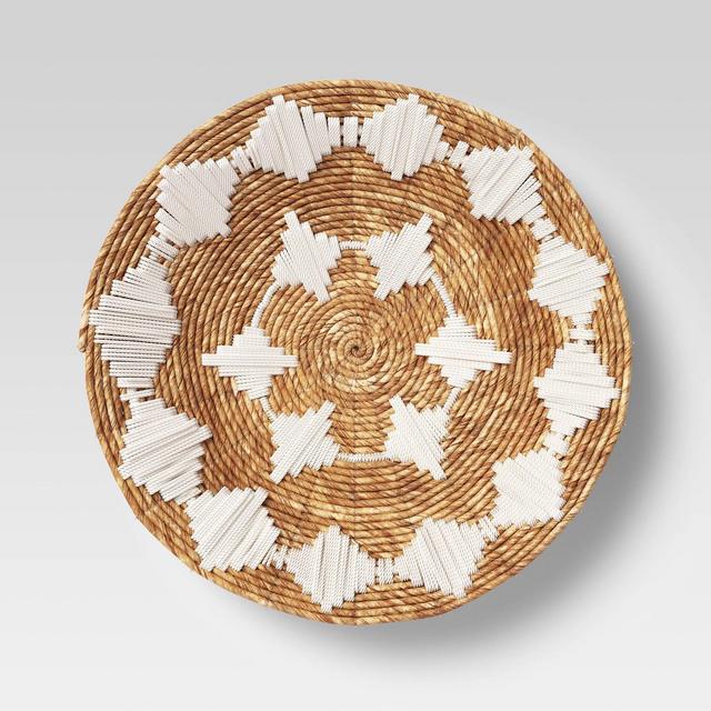 21" x 2.5" Extra Large Woven Banana Wall Decor Natural - Opalhouse™