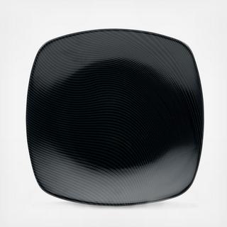 Black on Black Square Platter