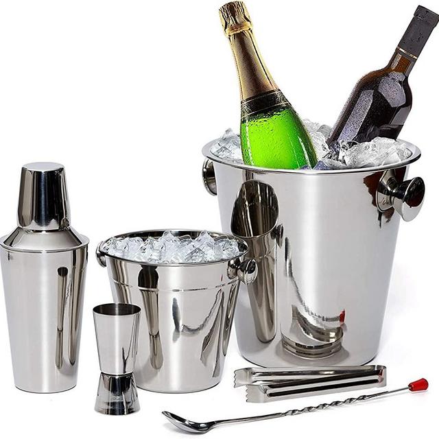 Hudson & Lane Stainless Steel Cocktail Barware Double Measuring Jigger