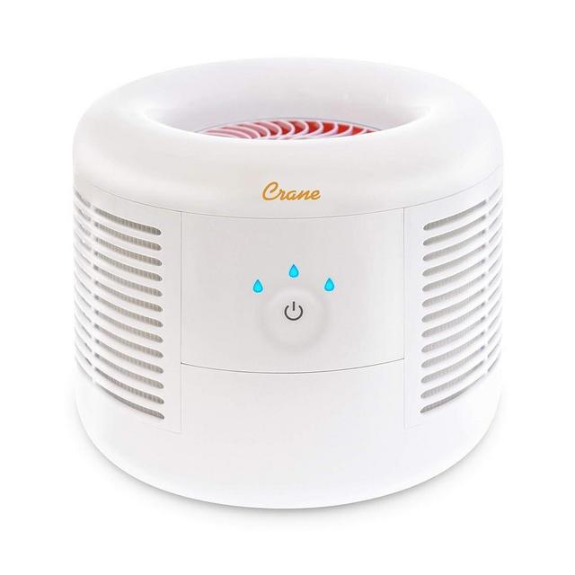 Crane Air Purifier with True HEPA Filter, Compact Design, 300 Sq Feet Coverage, Air Purification for Bedroom and Office, EE-7002AIR