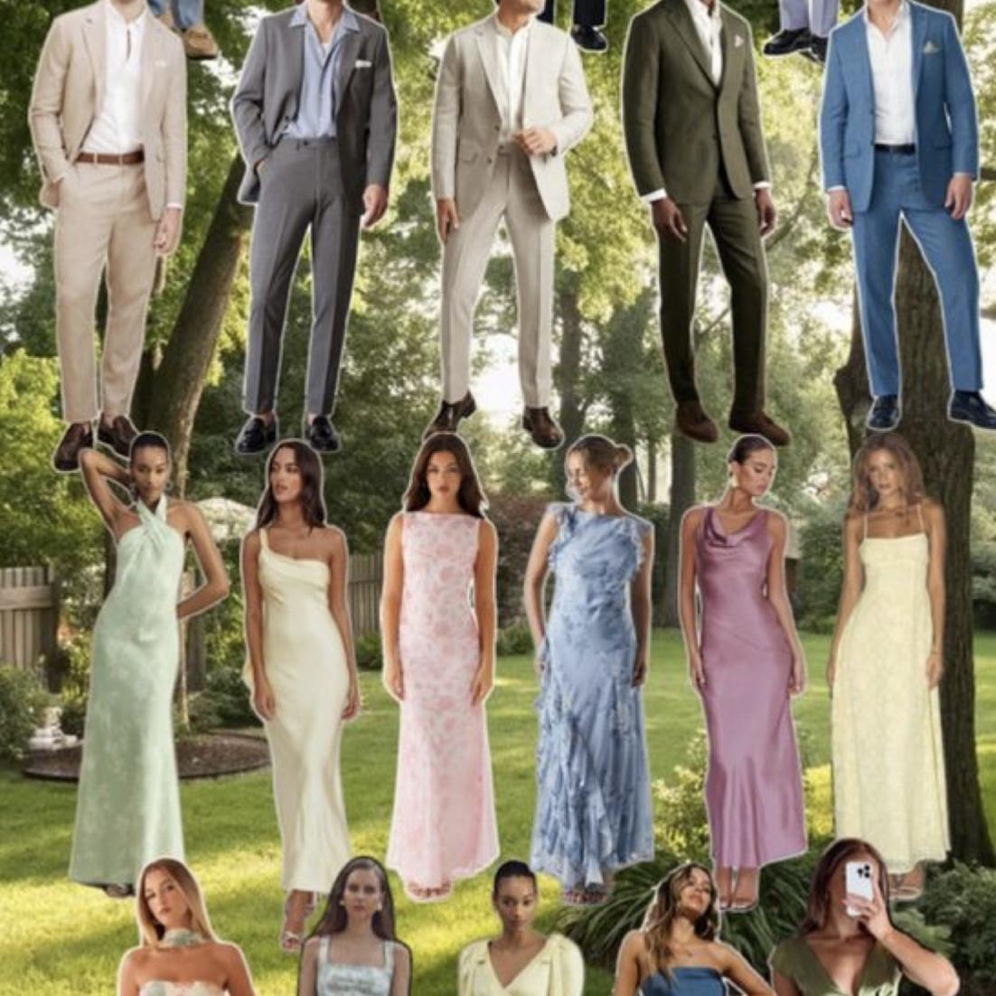 Here is an example of guest attire!
