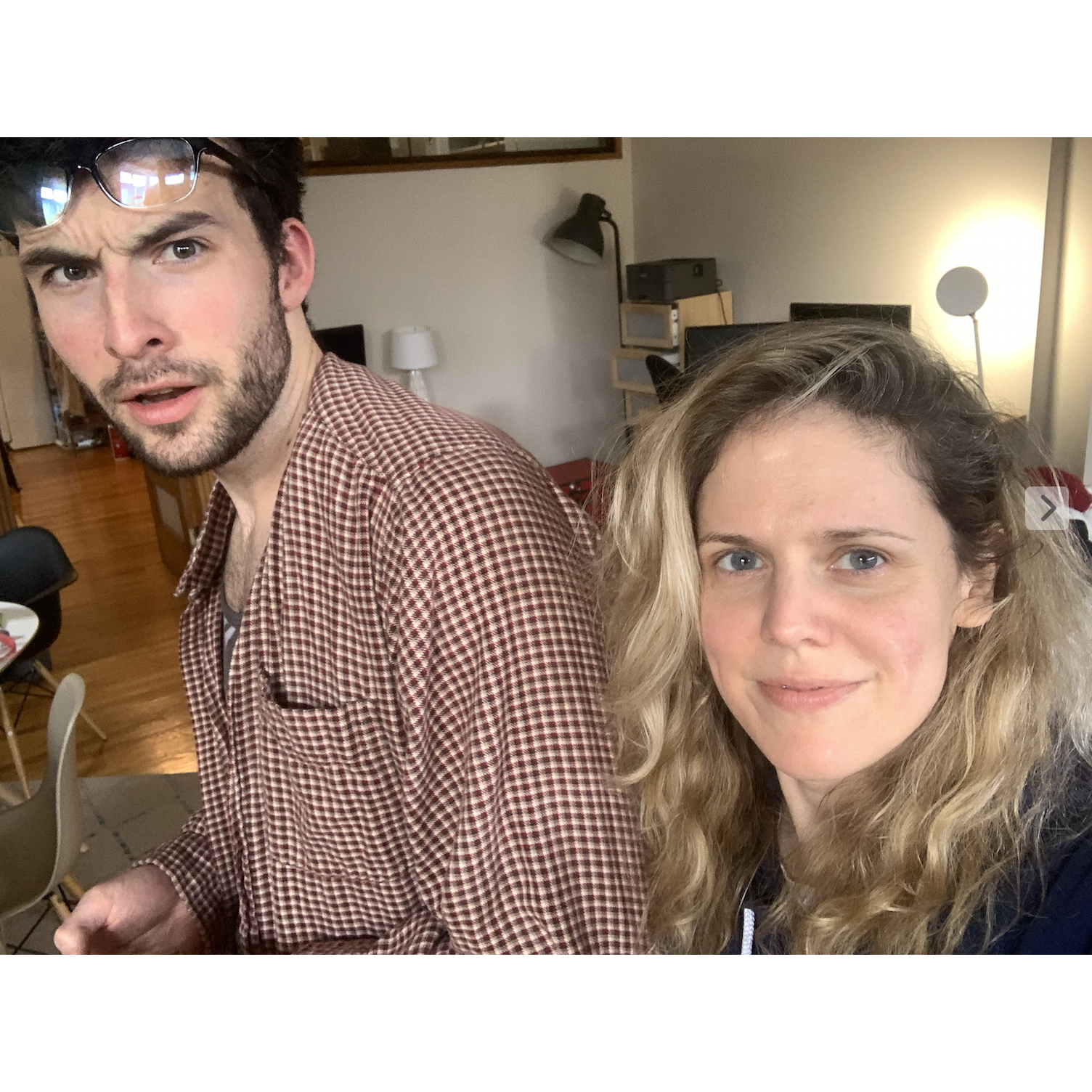 When we first moved in together
