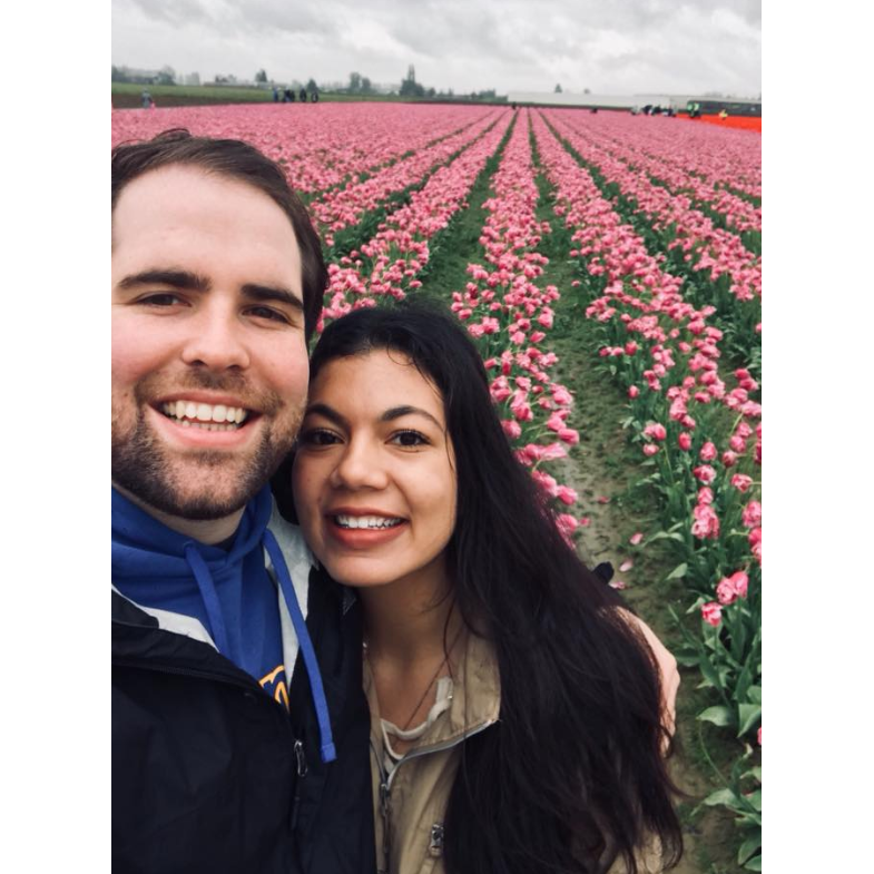 Enjoying Spring at the Tulip Fields - Mount Vernon, WA