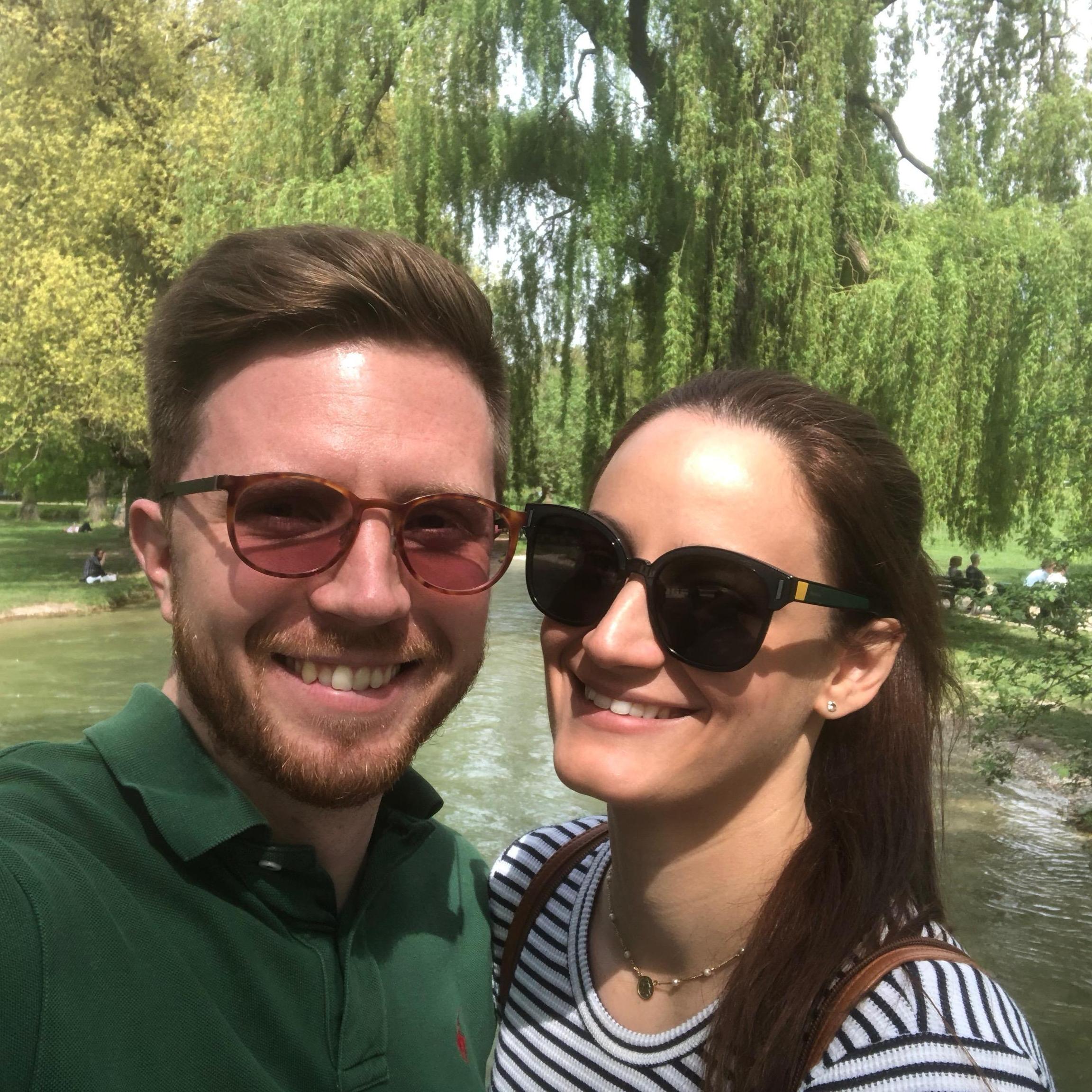 Taking a stroll around the Englischer garten
