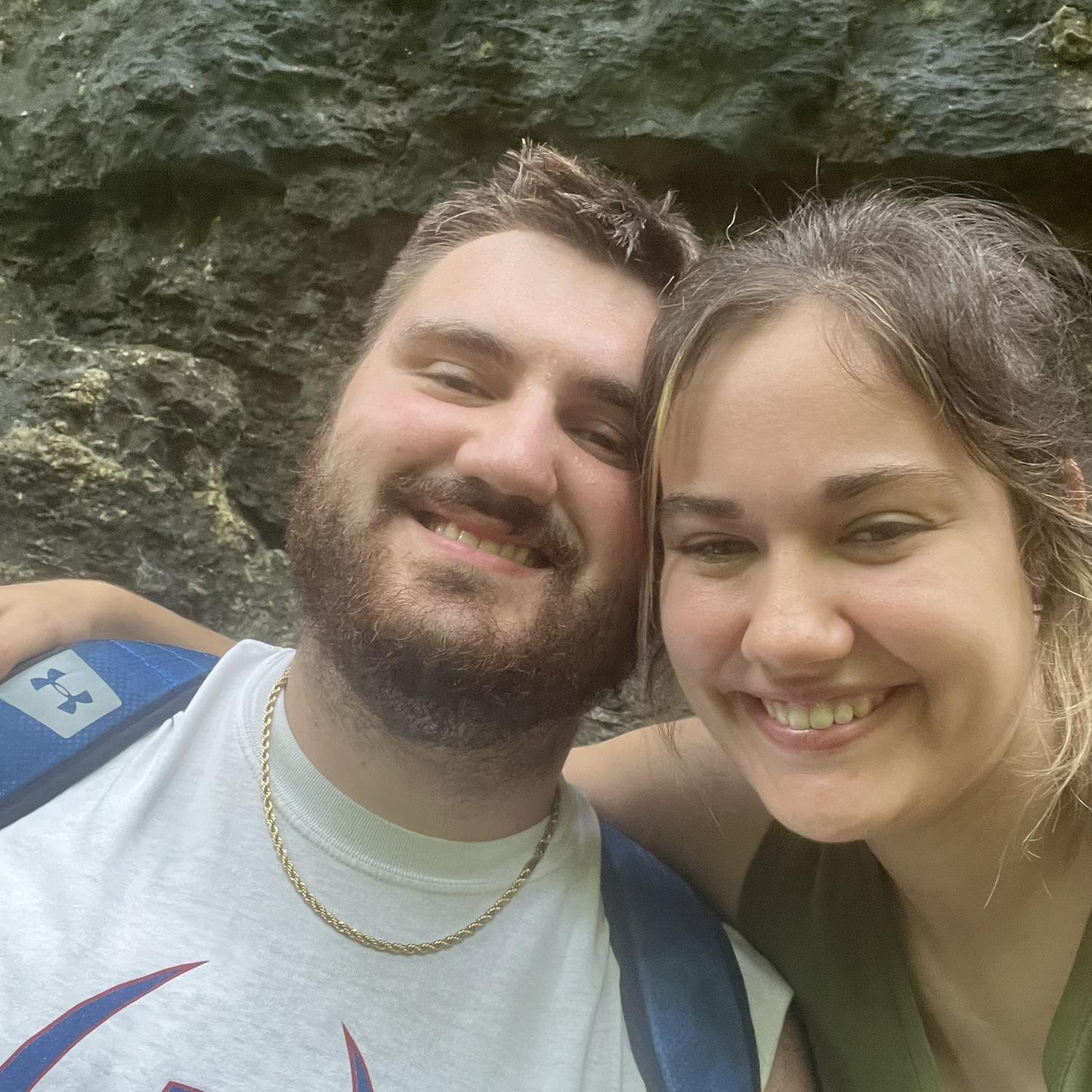 Fun fact, Isaiah doesn’t like hiking… Thankfully he’ll go with Raegan!