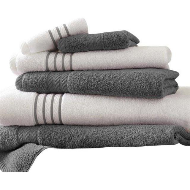 The Twillery Co. Barney 6 Piece 100% Cotton Towel Set