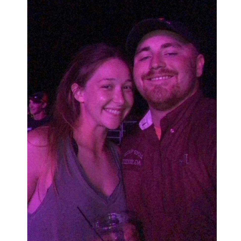 Spending summer nights together at the one county fair that Johnny wasn't performing at for the whole night.