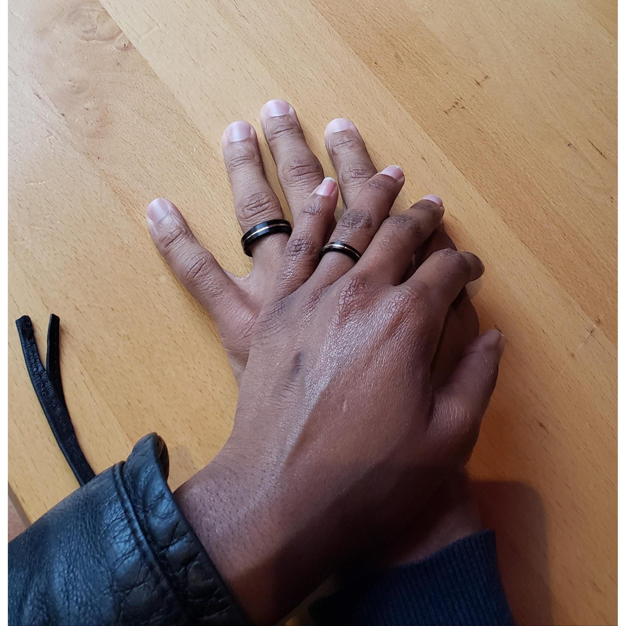 We navigated long distance at the very beginning of our relationship. There were challenges of course. On 10/18/2019, we made promise to one another. We knew we were committing to forever.