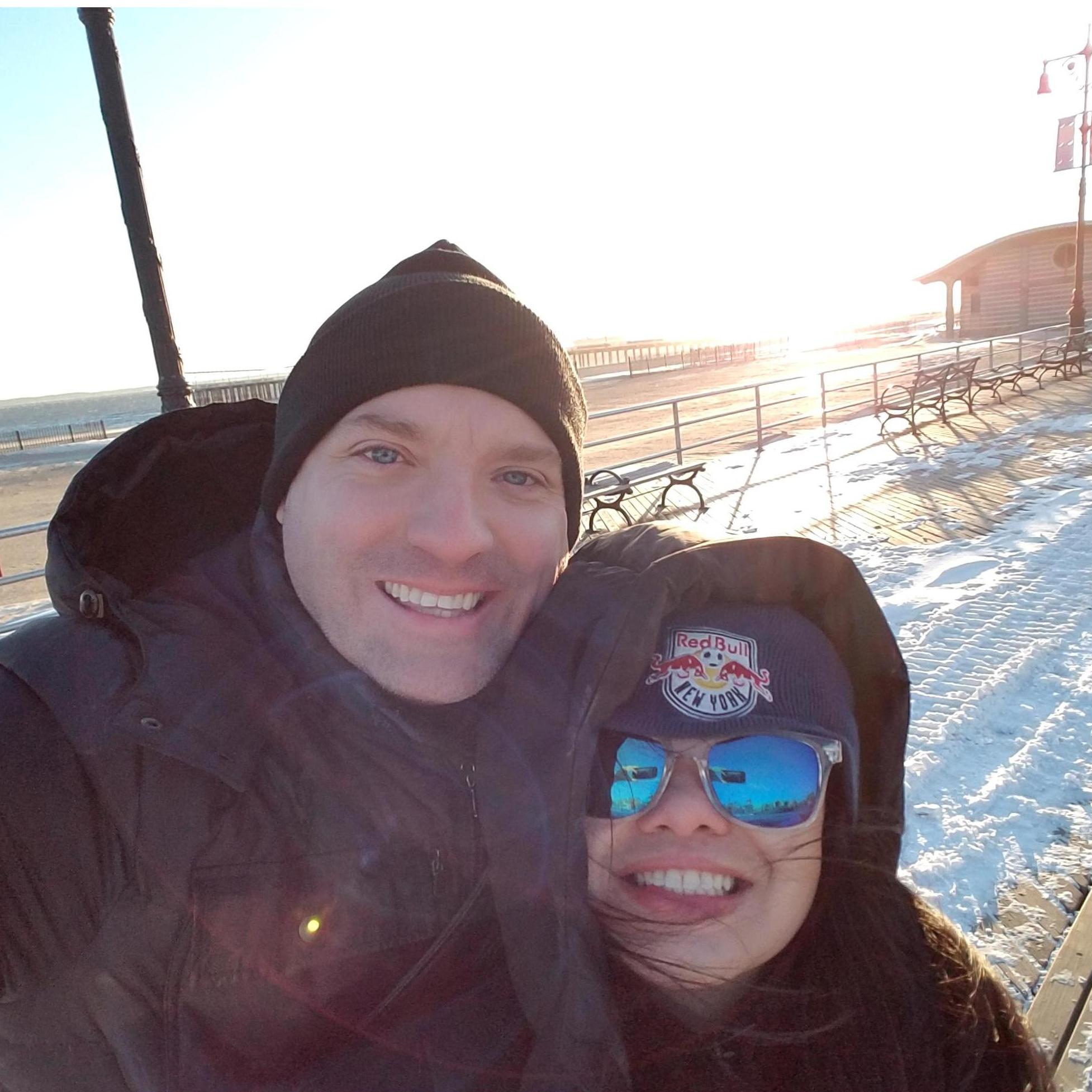 Coney Island is fun, even in the wintertime!