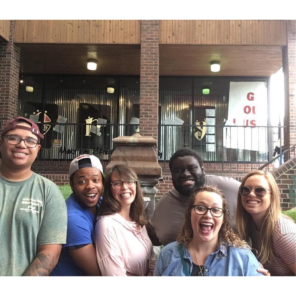 One of our favorite things to do in Columiba, MO is to go to brunch with our friends! Dj's favorite spot is Broadway Brewery.