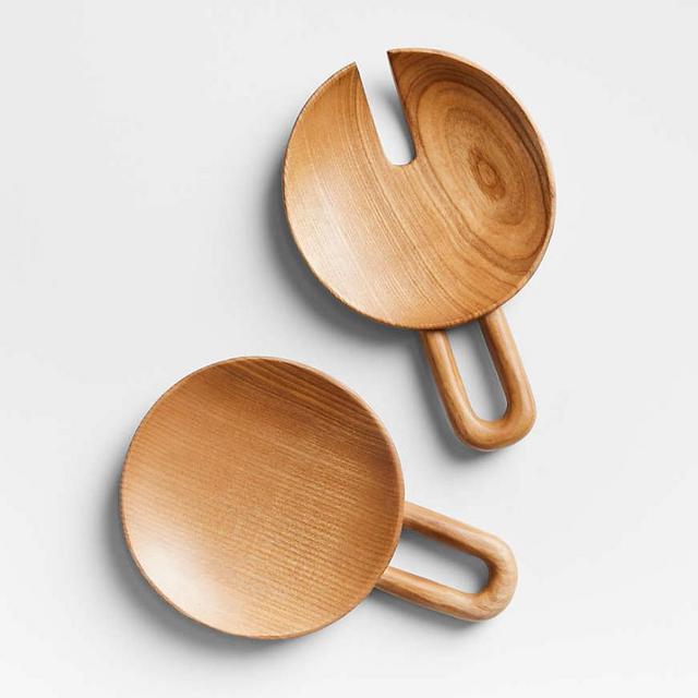 Wooden Salad Servers by Molly Baz