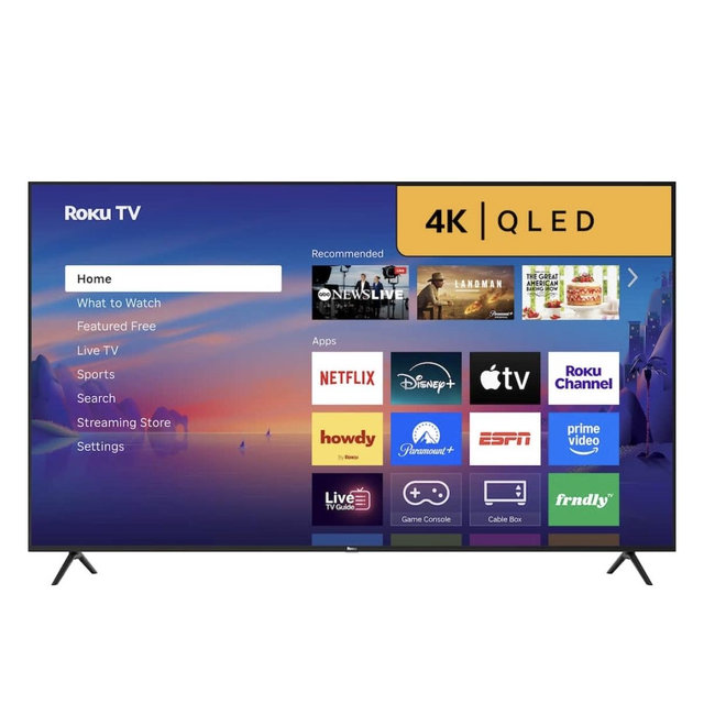 Roku - 75" Class Select Series 4K QLED Smart RokuTV (2026)