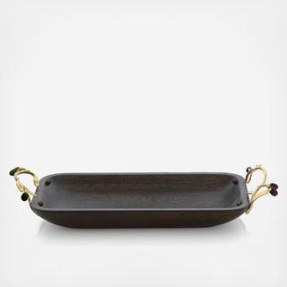 Olive Branch Wood Platter